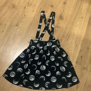 Black moon skit with straps from hot-topic size xs